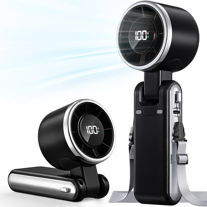 ARITEK Portable Handheld Turbo Fan - 5 Gear High Speed