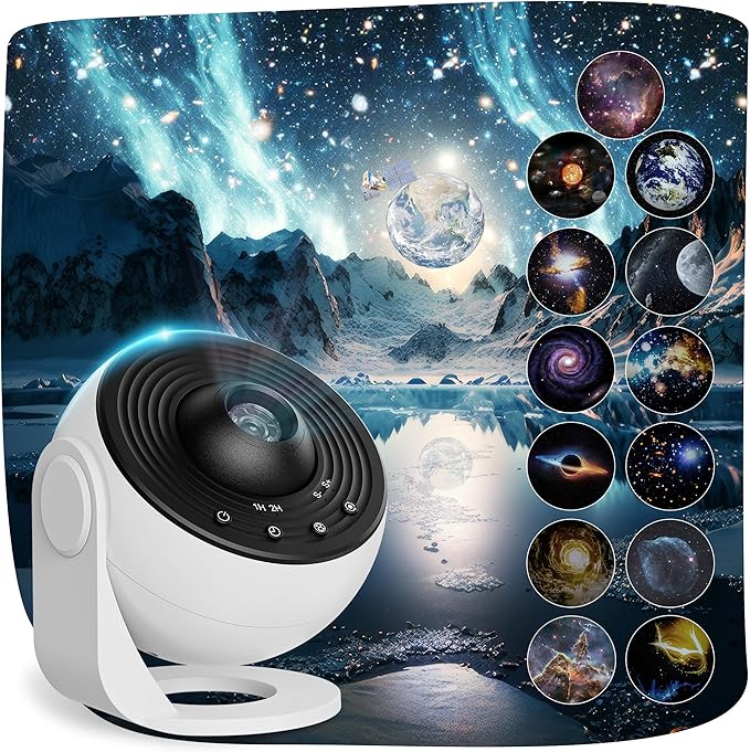 OLIF Planetarium Projector Pro for Bedroom, 13 in 1 Star Projector Galaxy Light