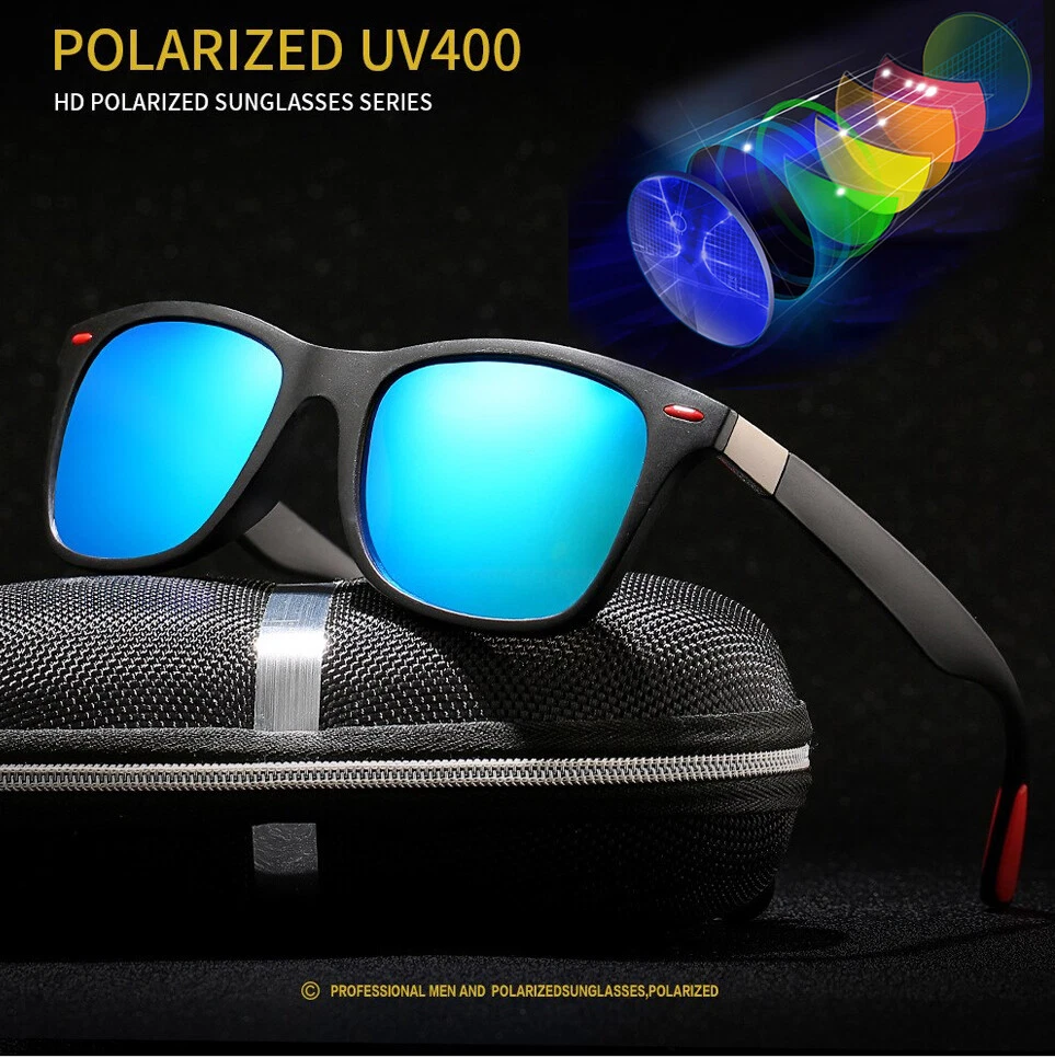 Tac HD+ Polarized Fashion Sunglasses for Men Cycling Driving Sports Sun Glasses